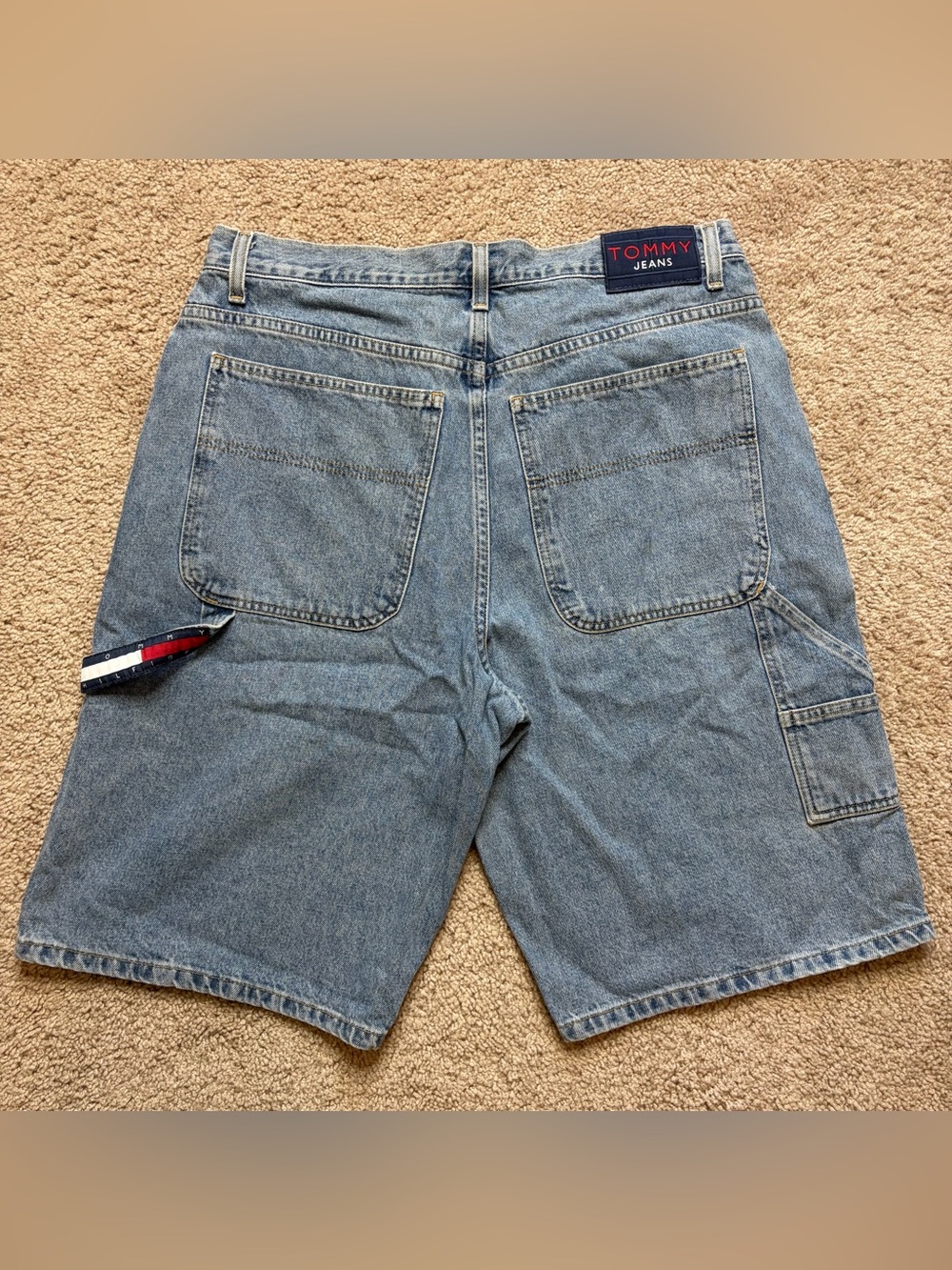 Vintage Tommy Hilfiger Denim Carpenter Jean Shorts